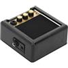 SPYMINNPOO Mini Amplificatore di Chitarra Portatile Sembra Chiaro Compatto per Studenti di Chitarra Pratici per Musicisti Blackgold in metallo: 12,5 X 6 X 12,5 Cm 3W