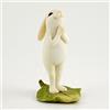 Top Collection Top Collezione Miniature Fairy Garden & terrario Yoga Coniglietto in Piedi Namaste Pose Statue, Small