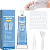 ETUCYNG Set antiscivolo per calze - Set di antiscivolo - stopper per calze liquido antiscivolo per calze, Sock Crema, colore antiscivolo a base d'acqua, 50 ml
