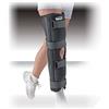 Gibaud - Zerogradi ginocchiera post operatoria fissa - Cod. 0527 chiusura a strappo con stecche rigide laterali e doppio steccaggio posteriore disponibili in tre varianti (Taglia 03)