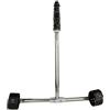 DstoLusre DYUOMB Acciaio inossidabile BDSM Bondage Spreader Bar Telaio Dildo Plug anale PU Polsini regolabili in pelle Mobili for il sesso Spreader Bar Restraint Sex Toy