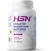 HSN Magnesio Bisglicinato 350 mg (Minerale Elementare per dose giornaliera) | 120 Capsule Vegetali | Magnesio Chelato ad Alta Biodisponibilità | Integratore di Magnesio Vegano Senza Glutine, Non OGM