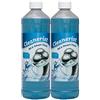 Die Seifenblase cleanerist Jet & Smart Fluid Liquido Detergente adatto per Philips rasoio 1250 X - 1260 X X - 1280 - 1290 X - RQ1250 - RQ1260 - RQ1261 - RQ1280 - RQ1290 - - 1 litro Resa