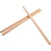 Gogogmee 3 Pezzi Bastoni in Legno per Correzione Posturale, Yoga | Apertura Schiena e Raddrizzamento Postura, Superficie Liscia senza Bave, Beige per Allenamento Fitness
