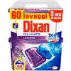Dixan Duo Caps Lavanda, Detersivo Lavatrice Capsule Pre-Dosato, 30 Capsule