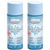 FEI FAN Hygienfresh Deodorante Spray Salvatessuti con Formula Mangiaodori in 13 Fragranze Intense a Lunga Durata, Elimina Cattivi Odori, Utilizzabile su Tutti i Tessuti, 150ml (Talco Fiorentino, 2 Unità)