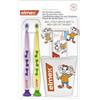 Elmex Kit dentale per bambini, blu e giallo