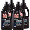 Omino Bianco - Detersivo Liquido Lavatrice, Specifico per Bucato Nero Intenso, 7 Azioni, con Tecnologia Rinnova Nero, 1000 ml x 4 Confezioni