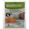 Ladecormarmi Kit Manutenzione Agglomerati in Quarzo QUARTZ KIT Federchemicals - Detergente e Protettivo Professionale per Superfici in Quarzo