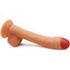 WARFVXIA Ventosa vibratore anale butt plug vibratore pene replica prepuzio vibratore realistico vibratore anale plug anale stimolazione della prostata uomini donne stimolazione(Flesh)