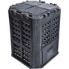 Briconess.com BRIXO Compostiera da Giardino Nera 360 Lt Kompobox