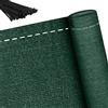 Froadp 1.5x10m Rete Ombreggiante di Recinzione per Giardino, HDPE Oscurante Schermi Divisori, Frangivista Parasole in Protezione Anti-UV Tessuto per Campo Sportivo Ringhiera Balcone(Verde Scuro)