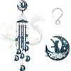 LESES Campanelli a vento, campanelli a vento commemorativi per gatti per gli amanti dei gatti, regali per donne nonne, 88,9 cm, campanelli a vento di simpatia per esterni, decorazione per casa e