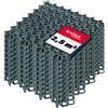 Kadax Lawn Grille fatta di plastica, 50x50 cm, 2,5 m˛, griglia di protezione da prato, nidovi prato con aree ancoraggio, pannelli della griglia prato (verde, quadrato, 10 pezzi)