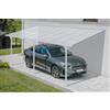 Cazeboo Tettoia per terrazza, auto addossata KLEO 500L300 alluminio Bianco