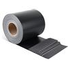 VIRSUS 1 Rotolo Frangivista per Recinzione in PVC 7585, Misura 19 cm x 35 Mt, Peso 450g/m2, 20 Clip di Fissaggio, Striscia Privacy per Balcone, Giardino, Protezione dal Vento e Raggi UV (Antracite)