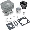 ISSICOO Kit cilindro pistone 6696527 per Metabo HPT Hitachi CG22EADSLP CG22EASSLP CG22EABSLP CG22EAB CG22EAD CG22EAS Tanaka TCG-22EAB TCG-22EAS Decespugliatore