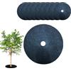 Generico Dischi Pacciamatura,Tappetino Piante Giardino,Anelli Pacciamatura Alberi,Copertura Radici Piante,Tessuto Non Tessuto Anti Erba,Disco Anti Erbacce per Orto Giardino,Protezione Piante e Alberi(52 cm)