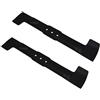 perfektGarten 2 lame per tosaerba da 34 cm, compatibili con Bosch Rotak ARM 33 34 3400 F016L65157 F016800271 F016800377