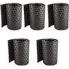 PINTO FERRAMENTA E-COMMERCE Pinto FERRAMENTA Striscia Frangivento Frangisole Rattan Schermatura Privacy Balcone Ringhiera Cancelli Terrazzi Pannelli Recinzioni Esterno PVC h19cm x 2.0mt Fascette Omaggio (5, Testa di Moro)