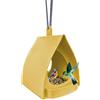 Generico Mangiatoia Per Uccelli - Appendino Decorativo Con Design Aperto | Mangiatoia Per Piccola Appendibile E Montabile A Forma Di Capanna - Per Giardino Esterno Inverno Balcone Scoiattolo