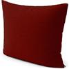 POKAR Cuscino Decorativo 40 x 40 cm per Divano da Giardino, fodere asportabile e lavabile, Interno ed Esterno, senza Pallet, Rosso Scuro