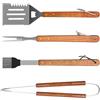 Generico Set di attrezzi per barbecue, set di utensili per griglia | Strumenti per barbecue sospesi,Kit di per barbecue, set di strumenti per barbecue in acciaio inossidabile per campeggio, strumenti