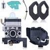 AUMEL Kit guarnizioni alloggiamento Coperchio Filtro Aria carburatore per Honda GX25 GX25NT HHT25S Rasaerba Motore Sostituisci 17231-Z0H-010