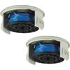StarRing Set di 2/4/6 bobine di ricambio per decespugliatore Ryobi RAC124 18 Volt + Razor OLT/RLT 1830 1831 Bobina e ricariche di linea, ricambio per bobine automatiche (2 pezzi)