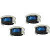 StarRing Set di 2/4/6 bobine di ricambio per decespugliatore Ryobi RAC124 18 Volt + Razor OLT/RLT 1830 1831, bobine e ricariche di linea, ricambio per bobine automatiche (4 pezzi)