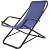 Stiliac Sdraio Dondolino Oscillante Swing blu tramato