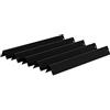 BBQ-Toro Set di distributori di fiamma smaltati in porcellana (5 pezzi) | guide aromatiche per barbecue a gas | adatto per Weber Spirit 300 serie (comandi montati anteriori)