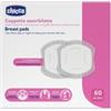 CHICCO (ARTSANA SPA) Chicco coppette assorbilatte 60 pezzi 2026