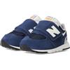 New Balance 574 New-b Hook & Loop Sneaker Bambino, Nb Navy/Blast Red, 22.5 EU