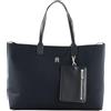 Tommy Hilfiger borsa a tracolla Iconic Tommy Shopper Space Blue blu scuro