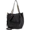 Campomaggi Pelle borsa a tracolla Shoulder Bag Grigio antracite