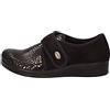 Fly Flot N3886 CD Pantofole Donna Chiuse con Strappo Regolabile in Tessuto Elasticizzato Nero 35