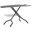Lelit Pa160 - Asse da Stiro Semi-Professionale Traspirante con Portacaldaia e Biancheria, Regolabile in Altezza, 120x45 cm