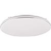 RL LIVE YOUR LIGHT Reality LED Lampada da soffitto Blanca R64144101, plastica bianco opaco/cromato, incl. LED da 46 Watt, dimmer interruttore