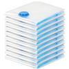 Celabie Sacchetti Sottovuoto per Vestiti - Confezione da 10 Sacchetti Sottovuoto Riutilizzabili da 40 X 30 cm con Sigillo e Sacchetti da Viaggio Salvaspazio