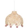 ATMOSPHERA CREATEUR D'INTERIEUR Atmosphera - Sospensione bambino in bambù e metallo, altezza 22 cm