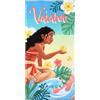 CARTOON Telo Mare Vaiana Disney 70x140 cm Asciugamano Microfibra 100% Poliestere 240 GSM Leggero e Assorbente per Mare e Piscina