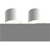 IOEDHW Faretti a LED ultrasottili a montaggio superficiale Lampade spot a soffitto ad alta luminosità Cilindro per interni Accento Soffitto a soffitto Illuminazione Armadietto Lampade commerciali Down