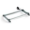 COMPAGNUCCI STORE TELAIO SCOLA PIATTI E SCOLA BICCHIERI CON ILLUMINAZIONE A LED PER MOBILE DA 120 cm PROFONDITA' 28,2 cm