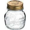 Bormioli Rocco Bormioli - Set di barattoli quattro stagioni in vetro, forme e dimensioni assortite, Vetro, 0.15 Liter
