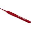 Frida's Wollhaus Tulip Etimo - Uncinetto rosso con impugnatura confortevole, punta liscia e presa facile, 15 misure (2,2 mm)