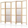 murando - Paravento da Interno, Separe Divisorio, Monofacciale 225x172 cm | 5 Pannelli Decorativi, Stampa su Un Lato, Tela in TNT, Pronto all'Uso, Separatore per Casa e Ufficio, Produzione EU