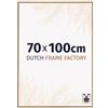 Dutch Frame Factory - Cornice 70x100 cm - Faggio Chiaro - Cornice per foto in Plastica con vetro plastico Antiriflesso - Cornice portafoto 70x100 cm - Easy