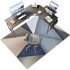 Laegnfho Tappeto Sedia Ufficio Tappeto Salvapavimento Antiscivolo Ufficio Protettore del Pavimento Tappeto per Sedia con Ruote Tappeto Sedia Gaming Pavimenti per Parquet e Pavimenti Duri 120 x 140 cm