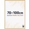 Dutch Frame Factory - Cornice 70x100 cm - Faggio Chiaro - Cornice per foto in Plastica con vetro plastico Antiriflesso - Cornice portafoto 70x100 cm - Angers